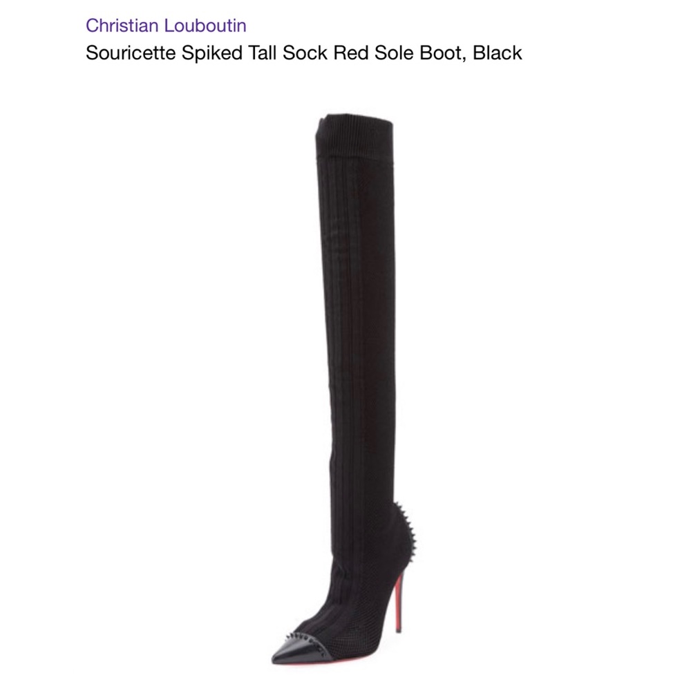 Christian Louboutin Souricette 100 Boot
